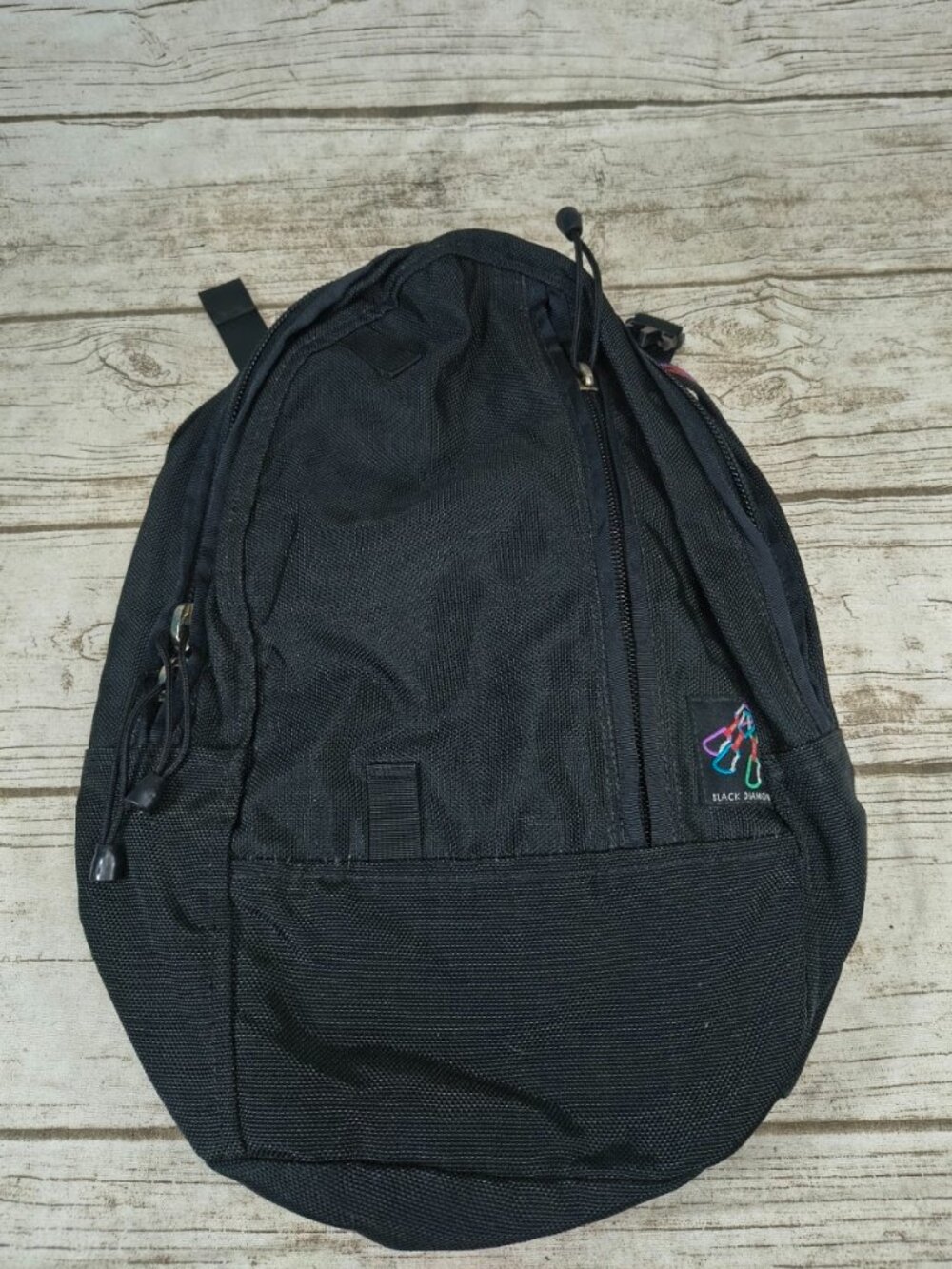 Black Diamond Vintage Made in USA Black Technical Backpack